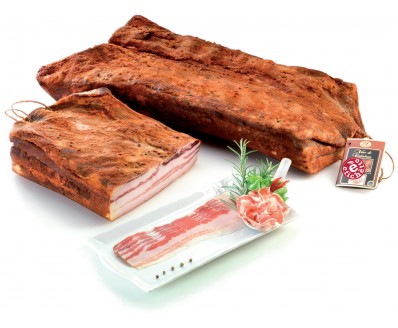 Pancetta Tesa al Peperoncino DOP di Calabria