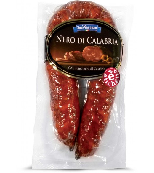 Salsiccia Curva Piccante di Suino Nero Salsiccia Curva Piccante di Suino Nero